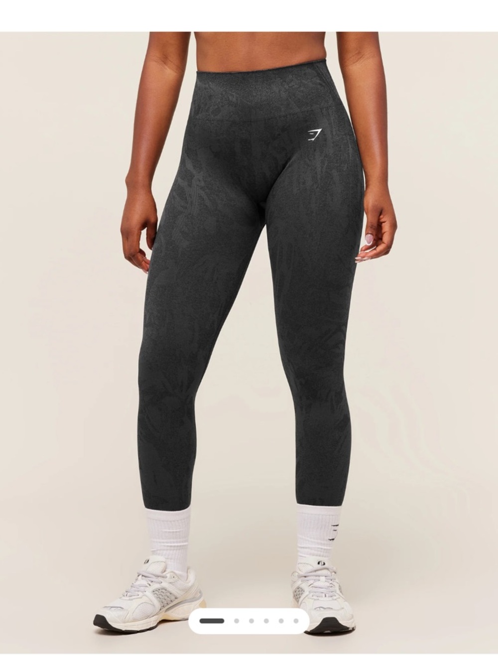 Gymshark Black Adapt Camo Sports Bra and High-Waist Leggings Set - Picture 6 of 6